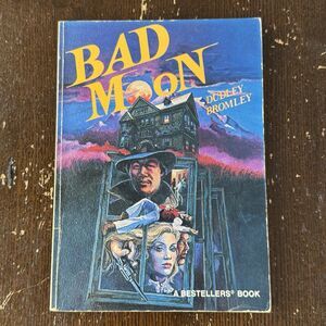 Bad Moon Dudley Bromley Vintage 1979 Paperback Book Pacemaker Bestsellers Series